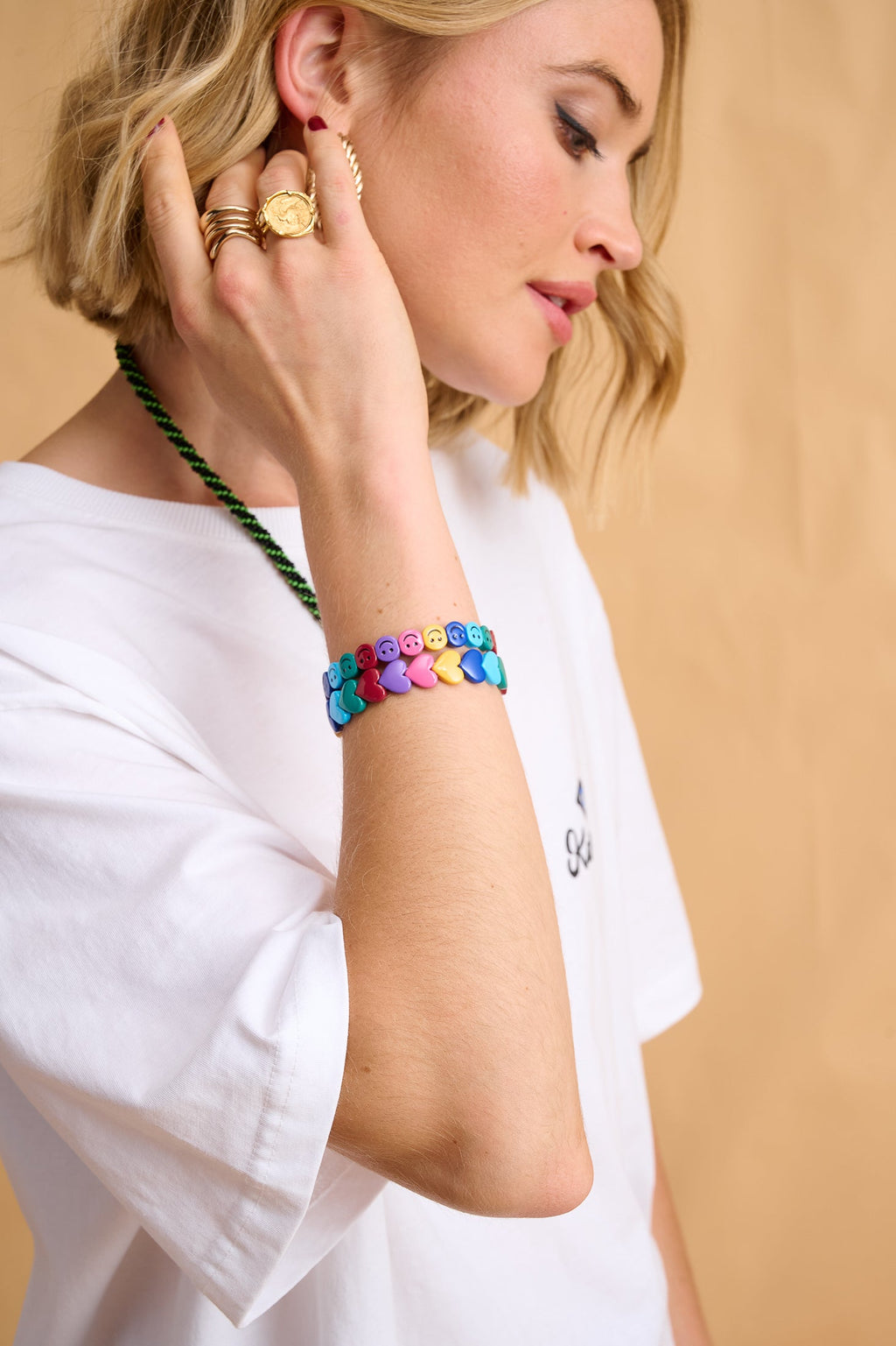 Heart Bracelet (Colors)